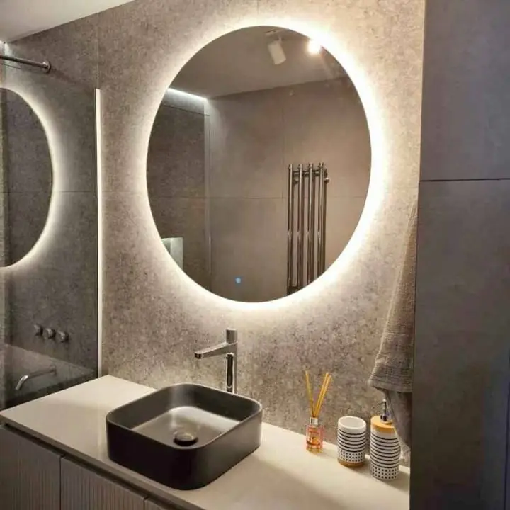 Espejo circular luz LED en ofertaaa entrega inmediata