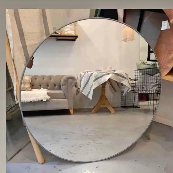 Espejo circular marco PVC la mejor calidad