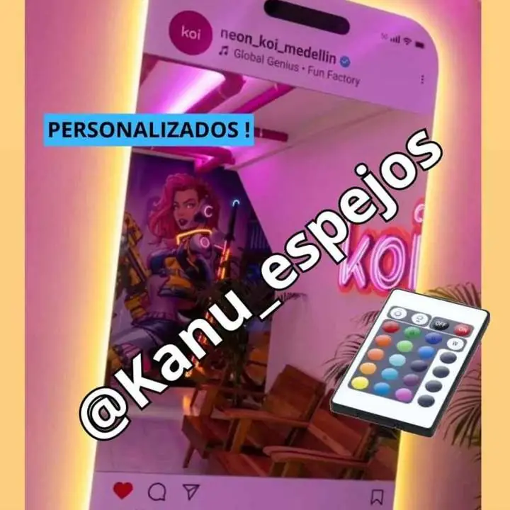 Espejo instagram personalizado a tu manera en promoo