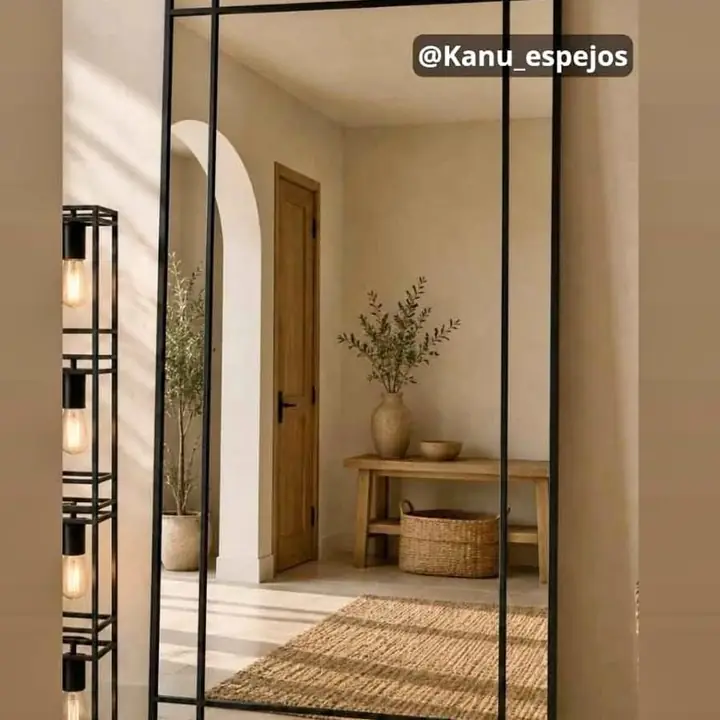 Espejo Decorativo Hierro Repartido | Excelente Calidad