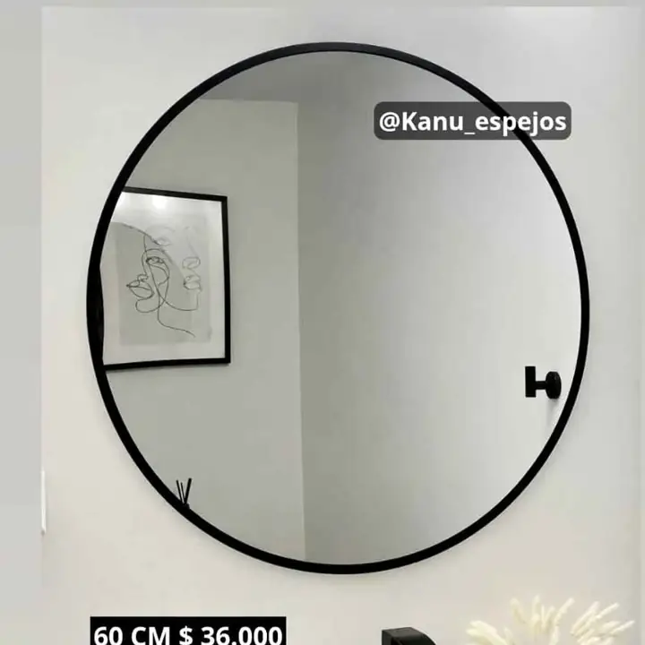 Espejo Circular | Calidad Premium Listo para Colgar