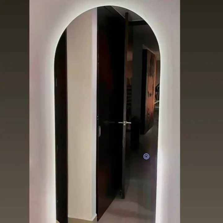 Espejo pildora luz led entrega inmediata, no distorsiona la imagen