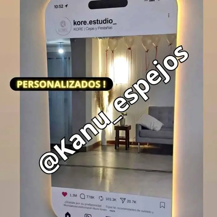 Espejos instagram personalizado a tu menera en promoo