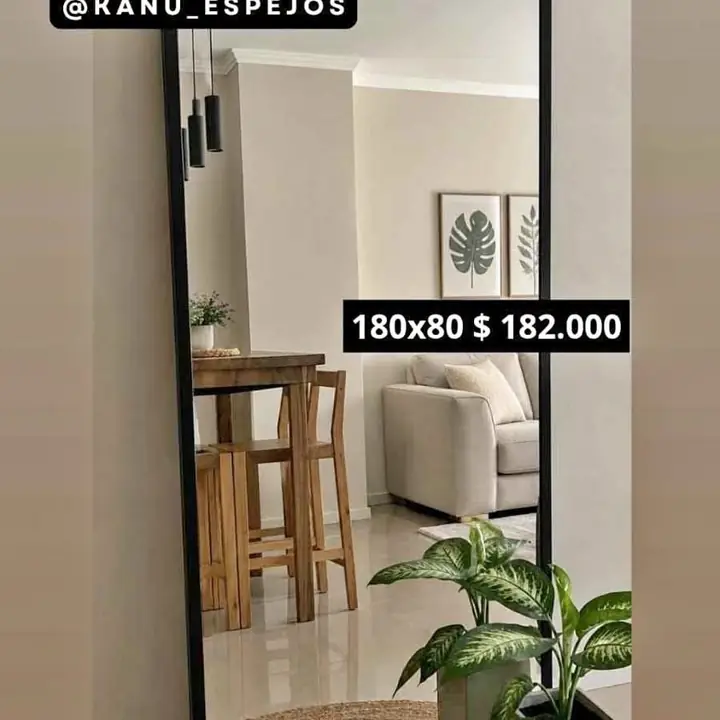 Espejo Vestidor Hierro Común en Promo