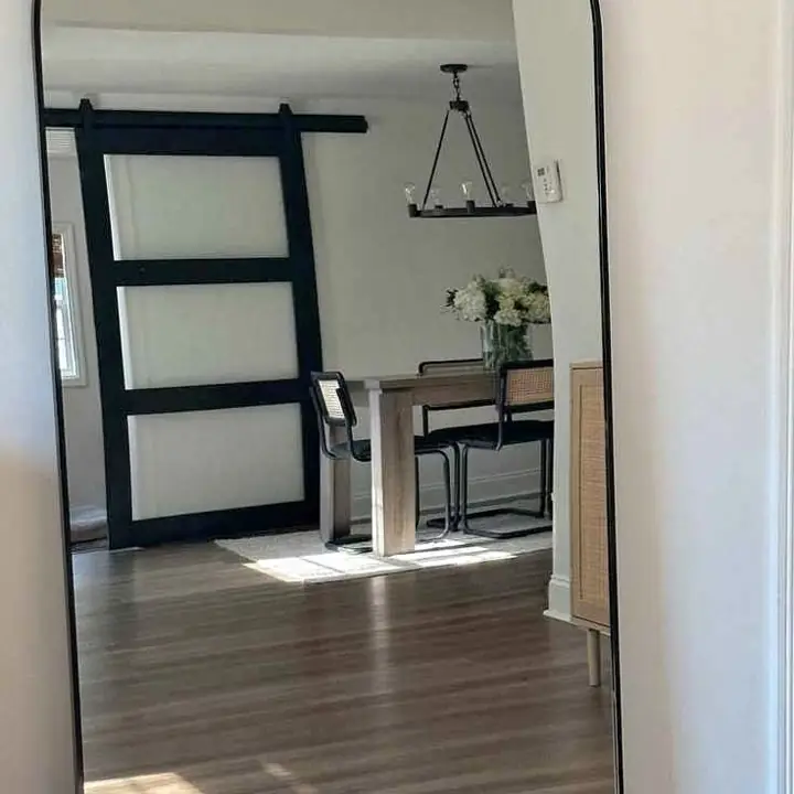 Espejo vestidor arco o medio punto, para entrega inmediata no distorsiona la imagen