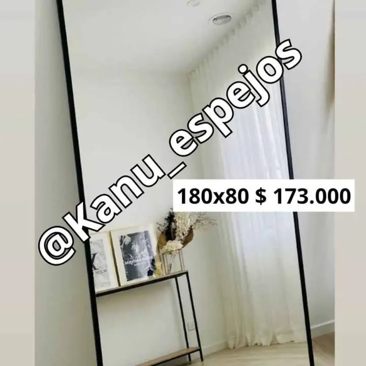 Espejo vestidor hierro común en ofertaa se entrega en el dia