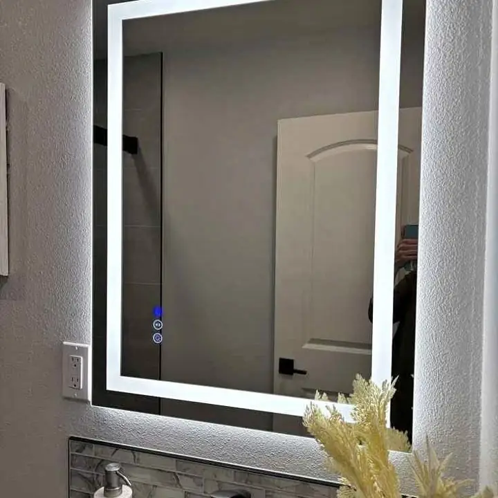 Espejo esmerilado luz LED touch en ofertaaa entraga inmediata
