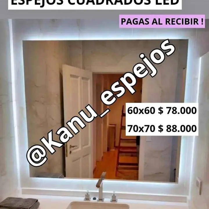 Espejo para baño o maquillador en promoo entrega en el dia
