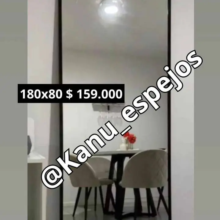 Espejo vestidor hierro común en promooo entrega inmediata