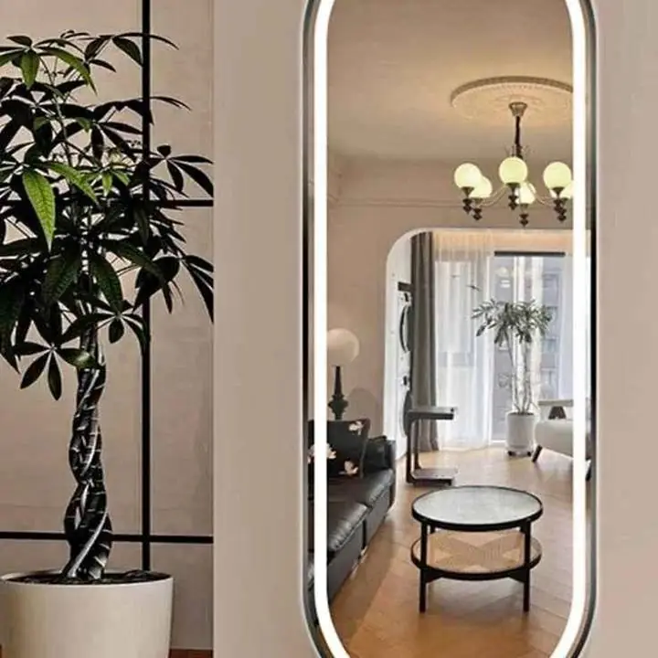 Espejo vestidor pildora luz LED esmerilado en ofertaaaa