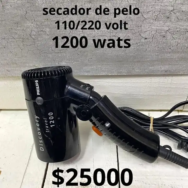 Secador de pelo Philips 1200 wats plegable