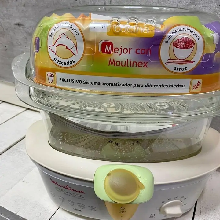Vaporera moulinex nueva sin uso