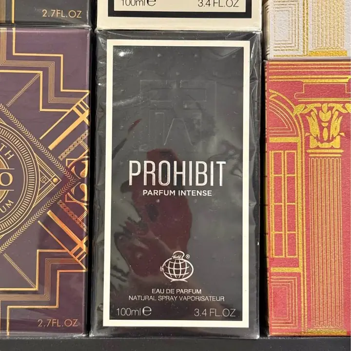 Prohibit parfum intense de fragrance world femenino