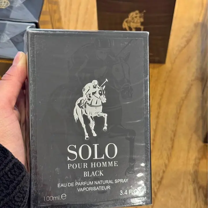 Solo black fragrance world