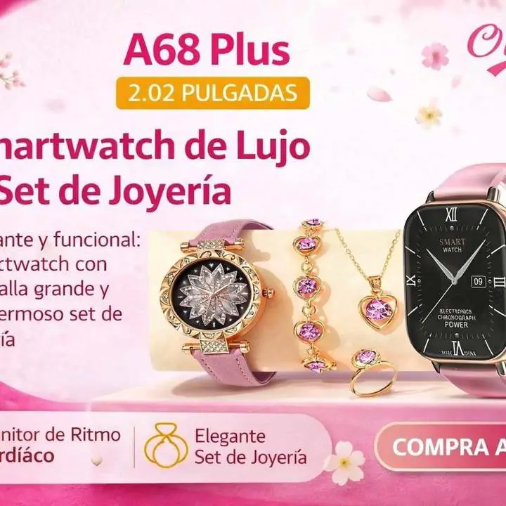 Queres una madre feliz en su día regalame el reloj set completo