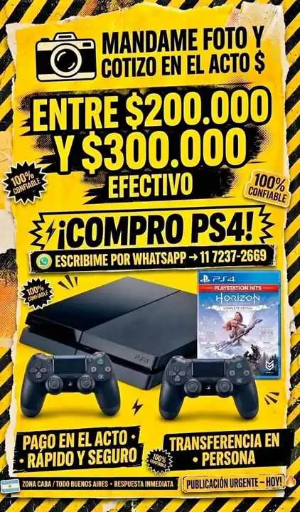 PS4 Compro Zona Almagro Centenario