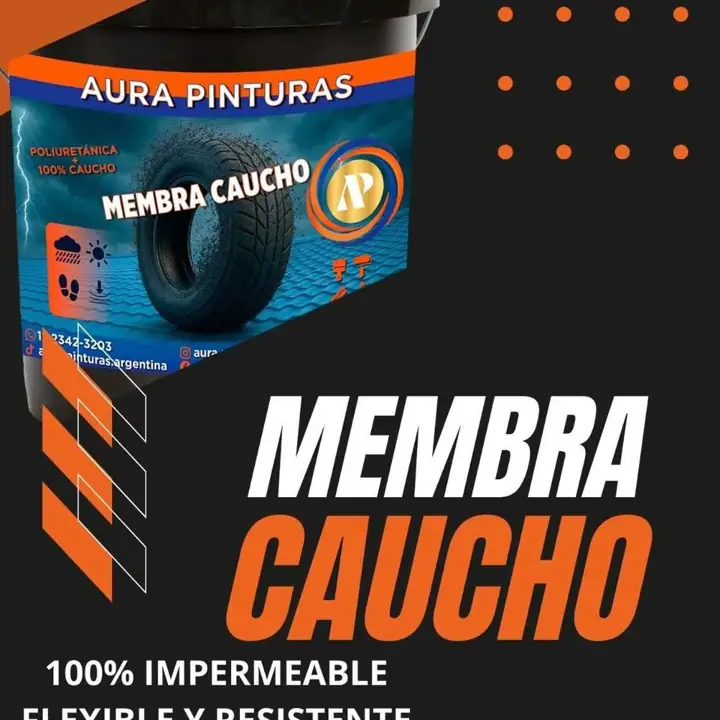Membrana caucho