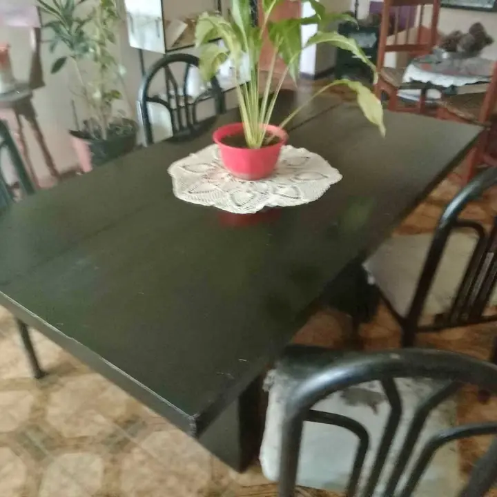 Juego de comedor y sillón de 3: cuerpos