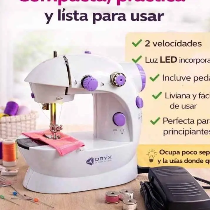 Mini máquina de cocer super prácticas