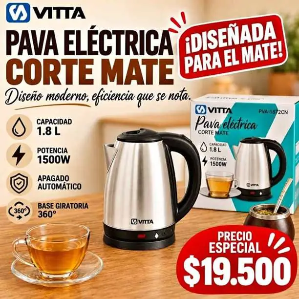Pava electrica corte mate Vitta