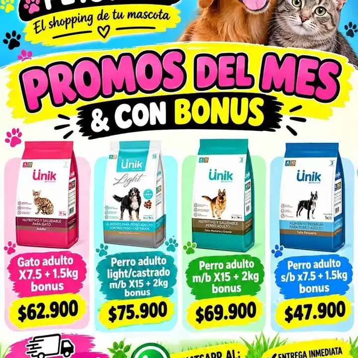 Linea completa "unik" - ofertas del mes