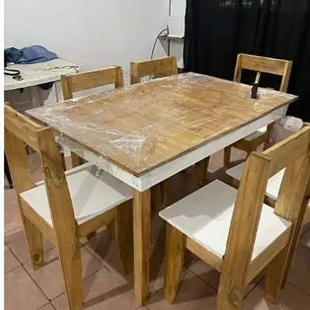 Juegos de comedor de pino macizo !