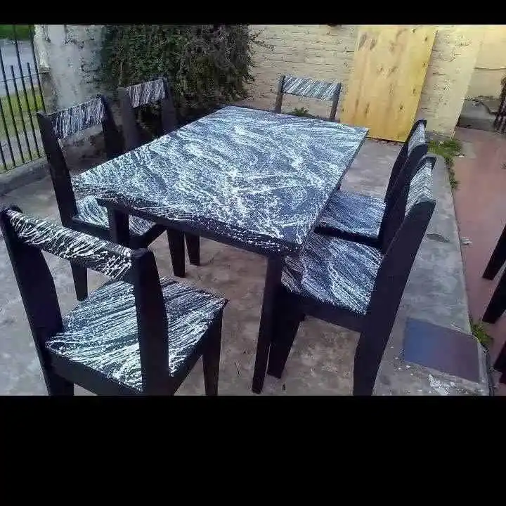 Juegos mesas y sillas súper oferta Mesa de 120 y 4 sillas Mesa de 140 y 6 sillas Mesa de 160 y 6