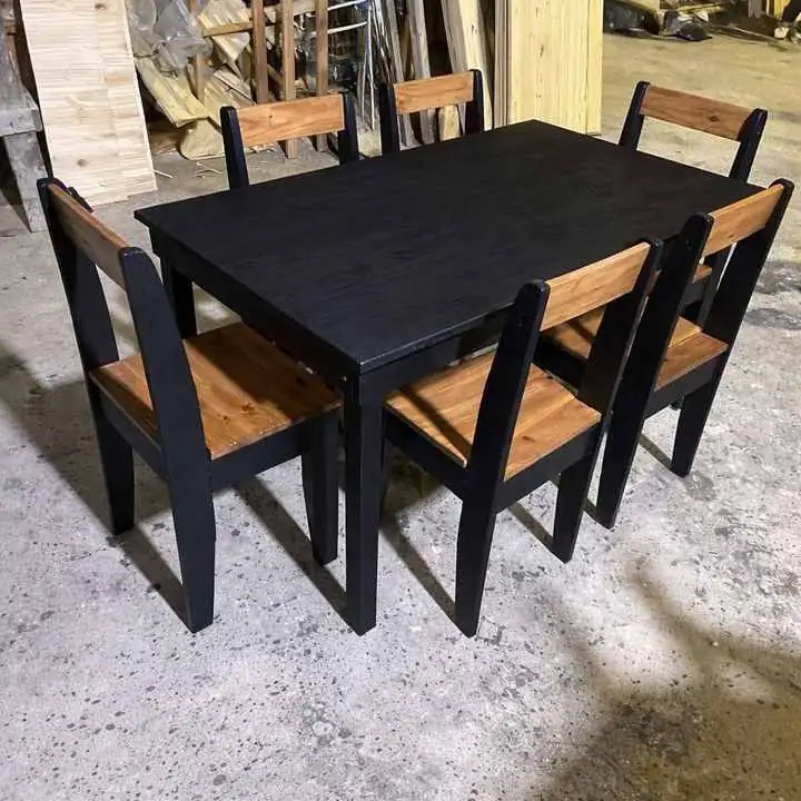 Juegos mesas y sillas súper oferta Mesa de 120 y 4 sillas Mesa de 140 y 6 sillas Mesa de 160 y 6