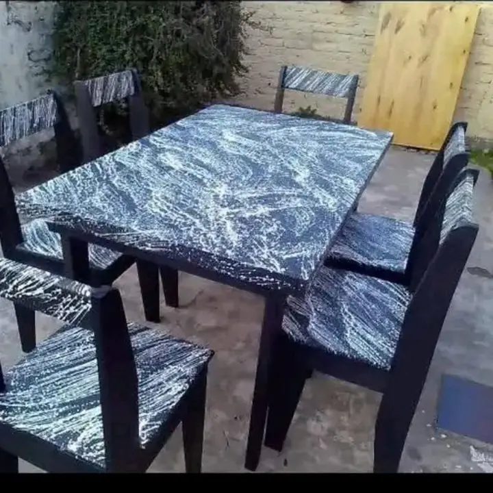 Juegos mesas y sillas súper oferta Mesa de 120 y 4 sillas Mesa de 140 y 6 sillas Mesa de 160 y 6