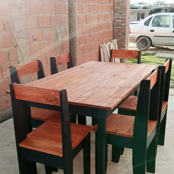 Muy lindos diseños de mesas y sillas , para renovar tu hogar trabajamos con envíos abonas al recibir
