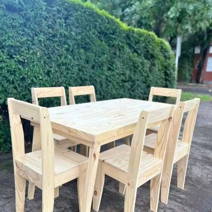 Super oferta hasta agotar estok con tu compra de un juego de comedor te llevas de regalo una