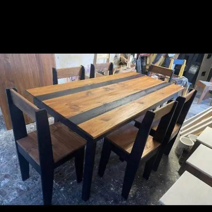 Juegos mesas y sillas súper oferta Mesa de 120 y 4 sillas Mesa de 140 y 6 sillas Mesa de 160 y 6