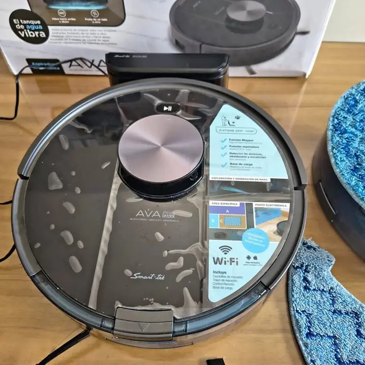 Aspiradora Robot Smart-Tek AVA Pro Max WiFi – IMPECABLE