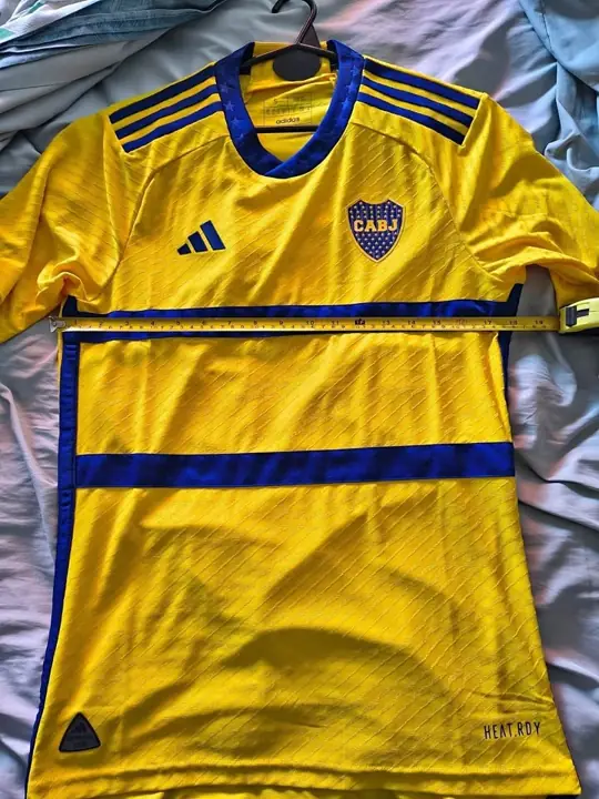 Boca juniors versión jugador con etiqueta