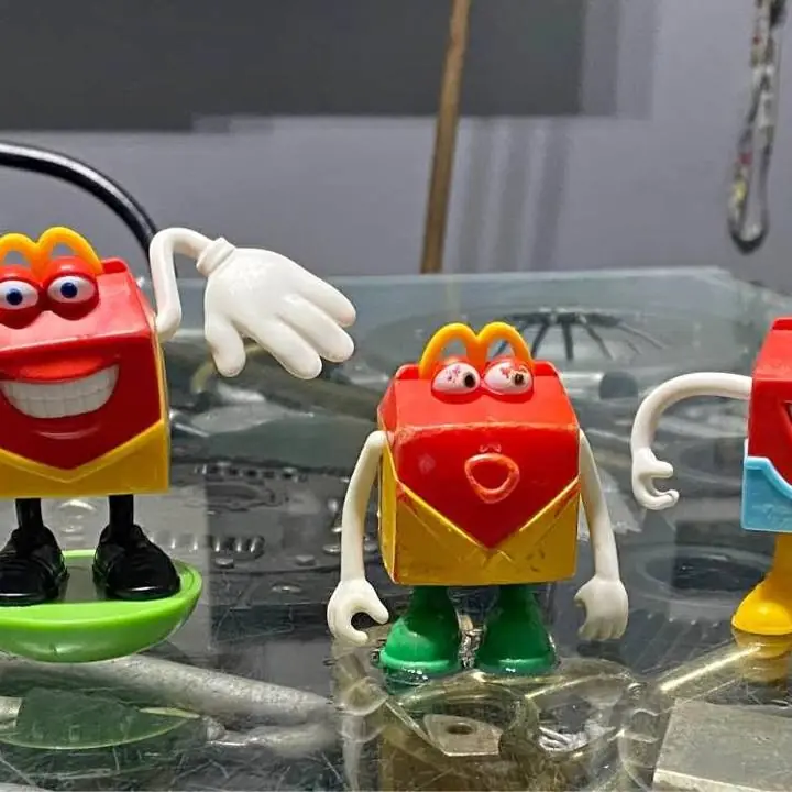 Juguetes mc donalds/ burguer king y mostaza cajita feliz