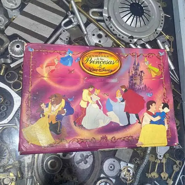 Valija cuentos disney original x3 princesas