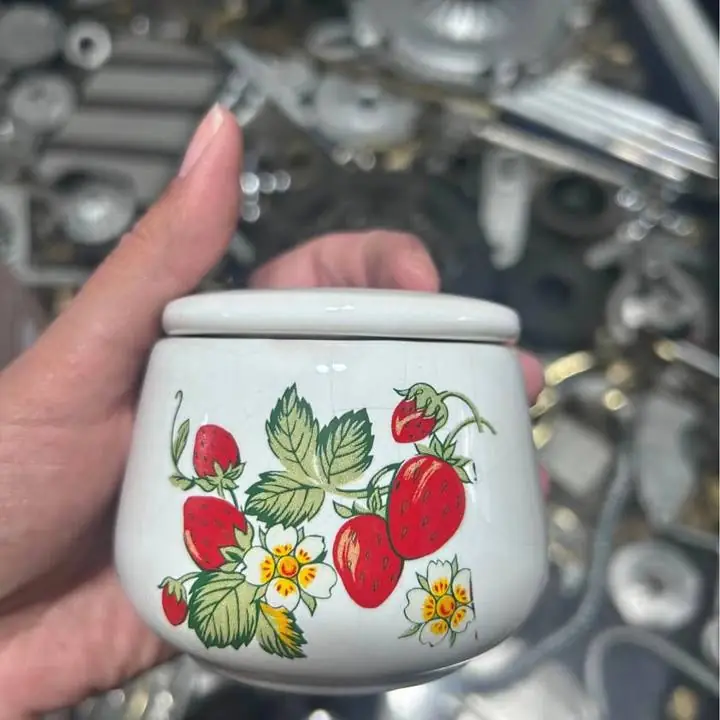 Azucarero de porcelana