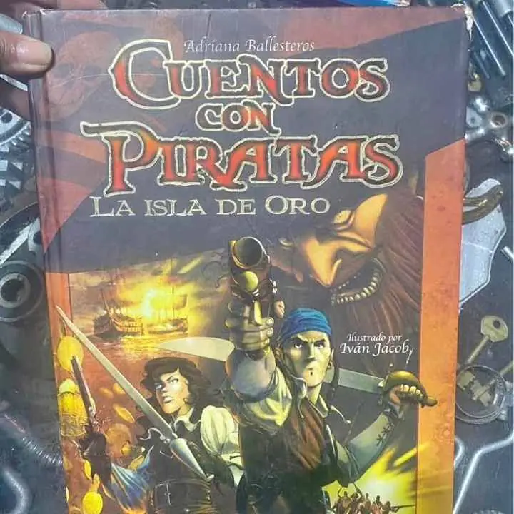 Libro cuentos con piratas