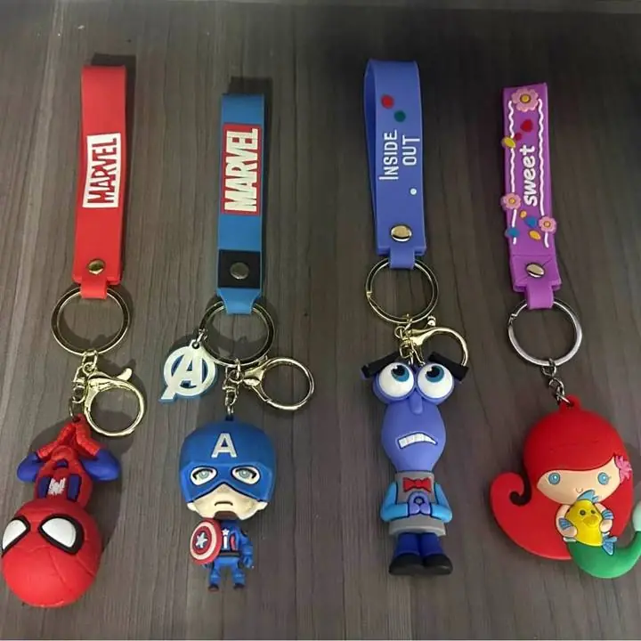 Llaveros de goma personajes