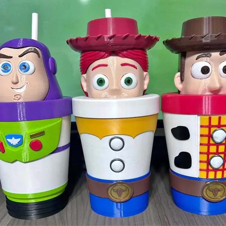 Vasos 3D toy story