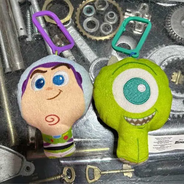 Llaveros mc donald/ burguer peluche