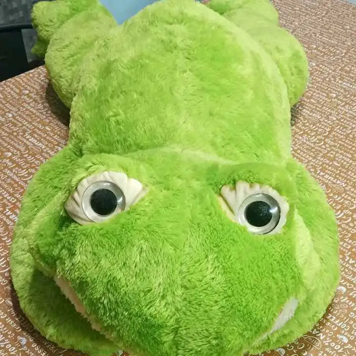 Peluche sapo/rana gigante 1.20 mts