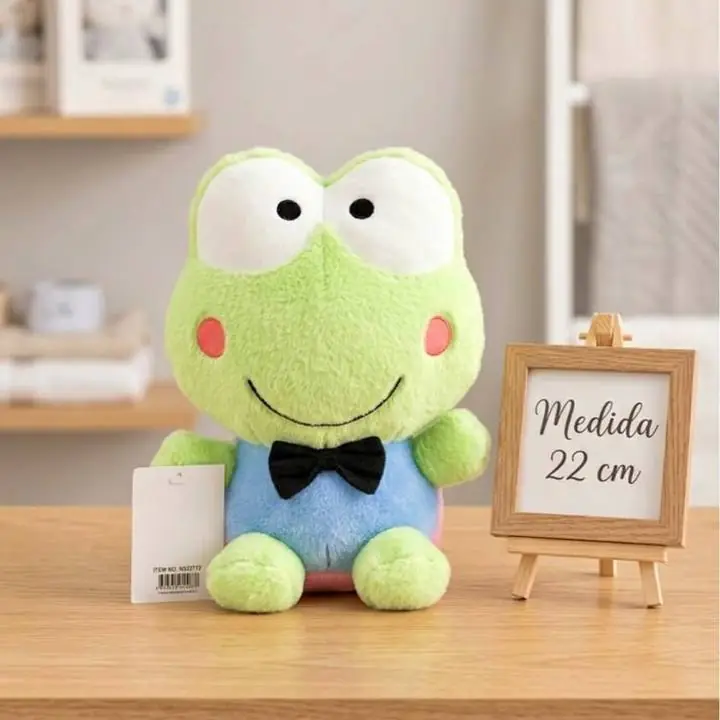 Peluche sapo keroppi de sanrio
