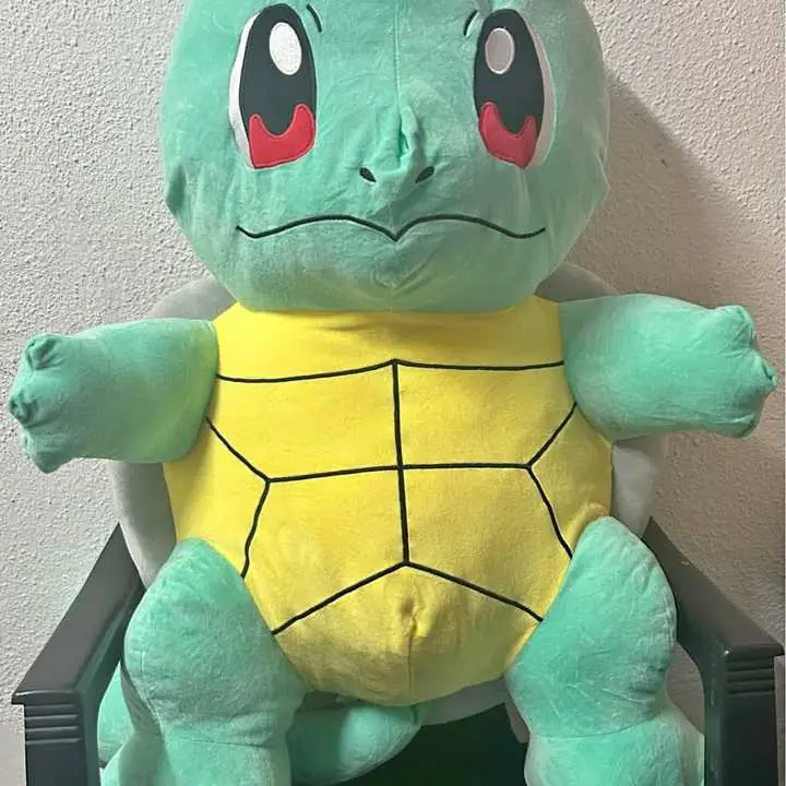 Peluche squirtle pokemon gigante