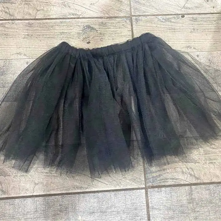 Tutu negro de tul