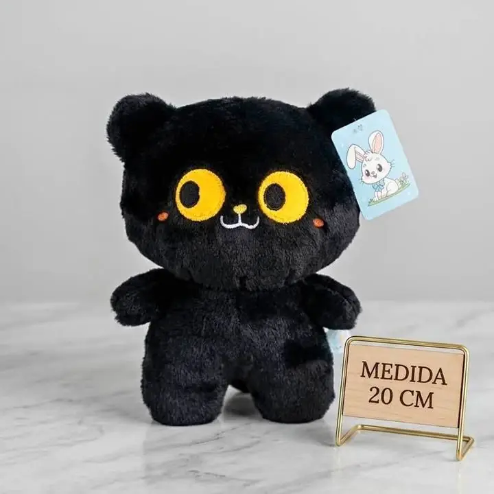 Peluche gato negro