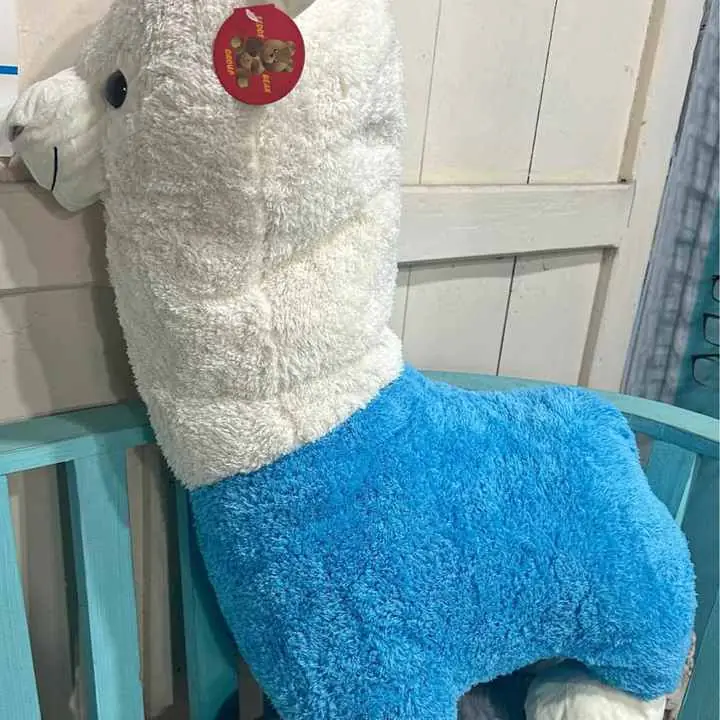 Peluche llama/alpaca gigante