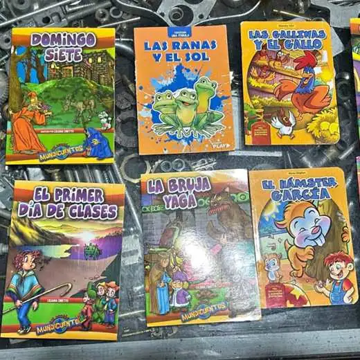 Cuentos infantiles en imprenta mayuscula