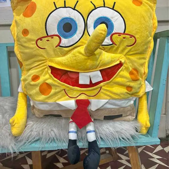 Peluche bob esponja gigante 80 cm