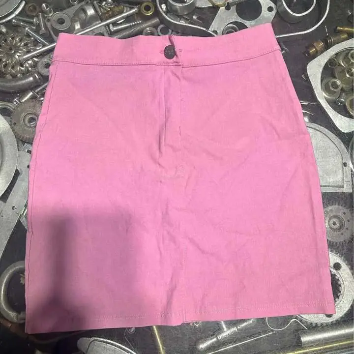Pollera bengalina rosa